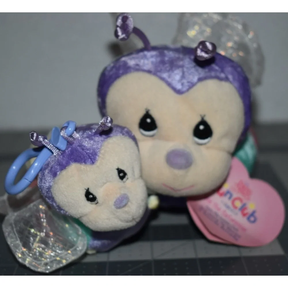 Precious Moments Tender Tails Funclub Plush Iris The Caterpillar Turns Butterfly
